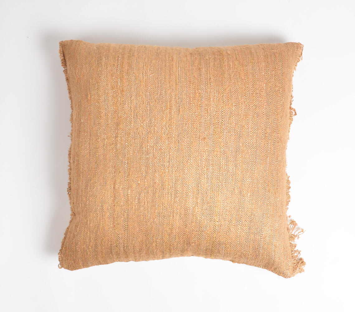 Solid Apricot Cushion cover