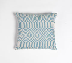 Geometric Sky Cushion cover