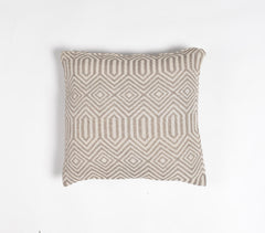 Geometric Grey Cushion cover