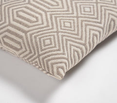 Geometric Grey Cushion cover