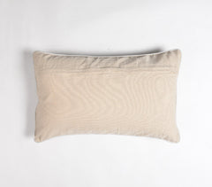Metallic Printed & Beaded Cushion cover