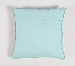 Butterfly Printed & Beaded Cushion cover