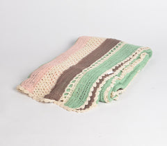 Earthy Toned Crochet Throw