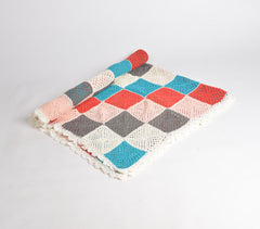 Geometric Crochet Throw