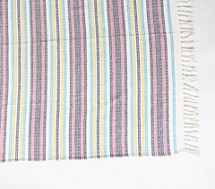 Handwoven Striped Throw