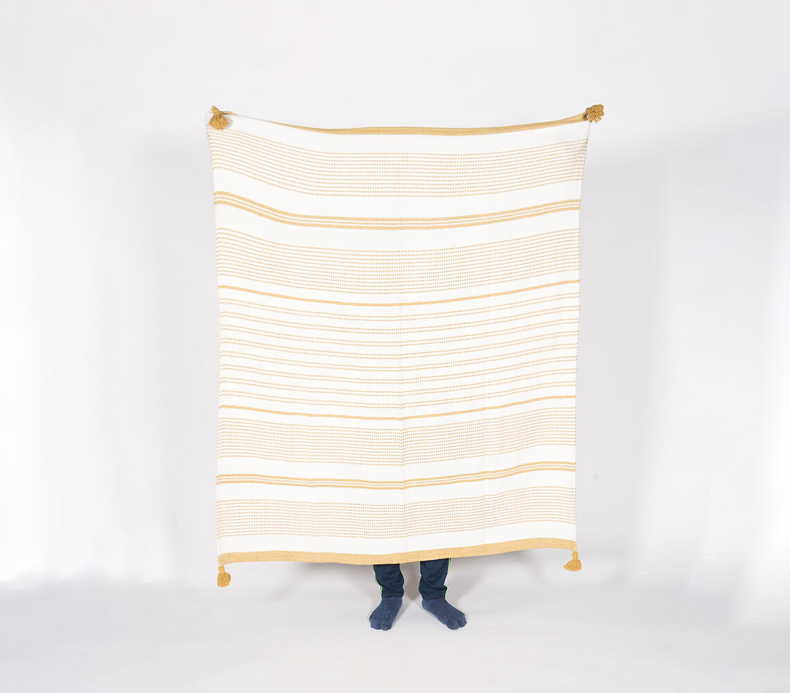 Handwoven Cotton Throw 2