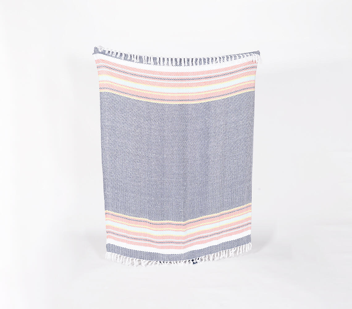 Handwoven Cotton Throw 4