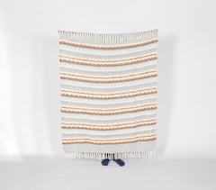 Handwoven Wool & Cotton Throw