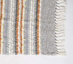 Handwoven Wool & Cotton Throw