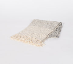 Handwoven Cotton Throw Eco