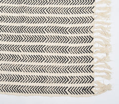Monochrome Fletching Throw