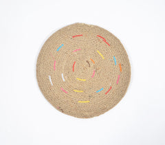 Hand Braided Jute Placemats (Set of 4)