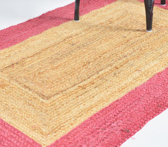 Jute Hand Braided Rectangular Rug
