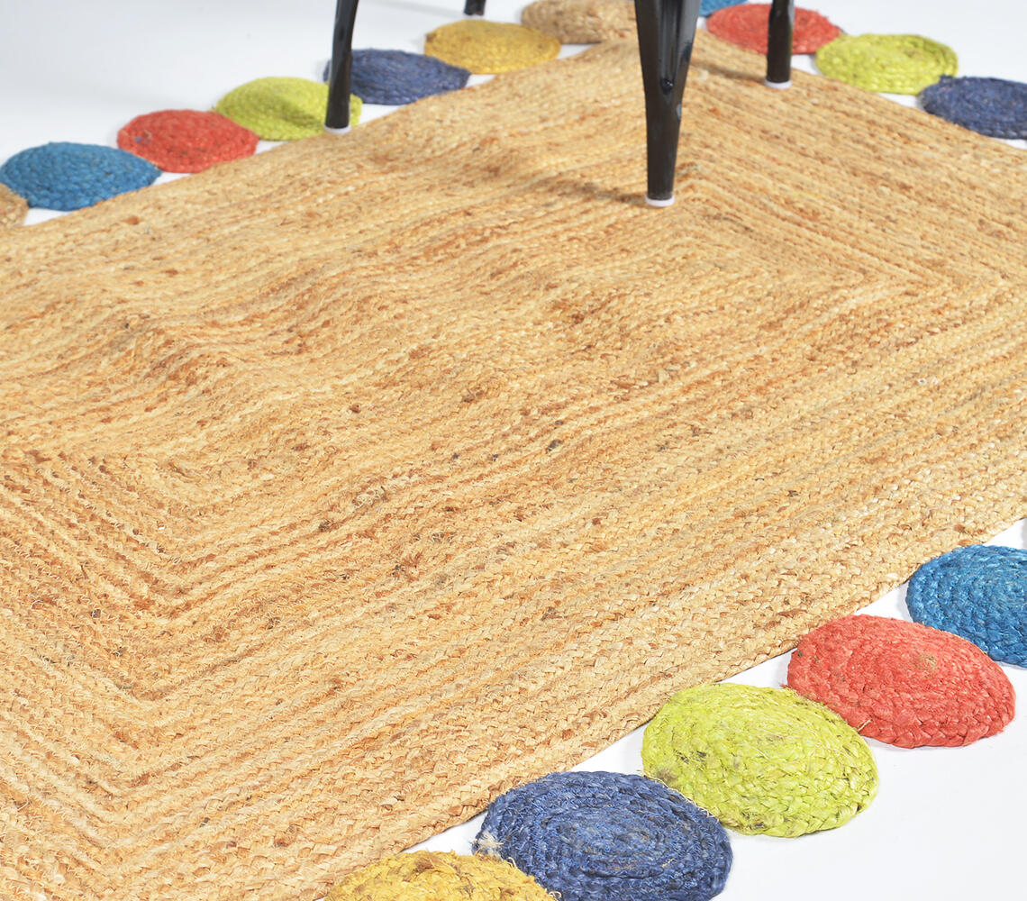 Hand Braided Jute Rectangular Rug