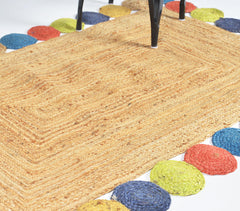 Hand Braided Jute Rectangular Rug