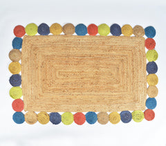 Hand Braided Jute Rectangular Rug