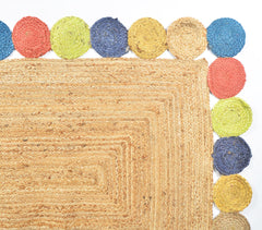 Hand Braided Jute Rectangular Rug