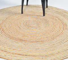 Classic Braided Jute Round Rug
