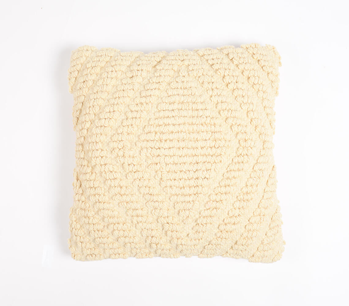 Woven Woolen Cushion Cover
