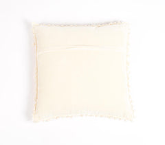 Velvet Cotton Tasseled Cushion Cover
