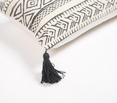 Hand Block Printed Lumbar Cushion Cover