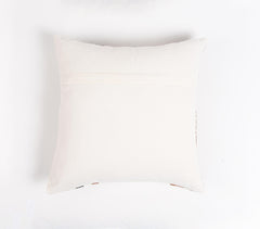 Patchwork Cotton & PU Cushion Cover Q1