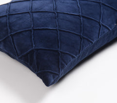 Dyed Cotton Lumbar Cushion Cover_1
