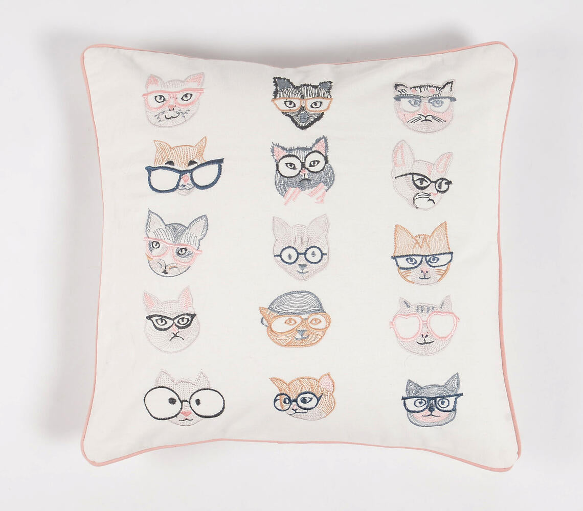 Embroidered Cotton Cushion Cover_3