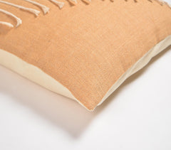 Jute & Cotton Minimal Cushion cover