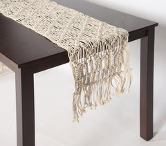Boho Macrame Table runner