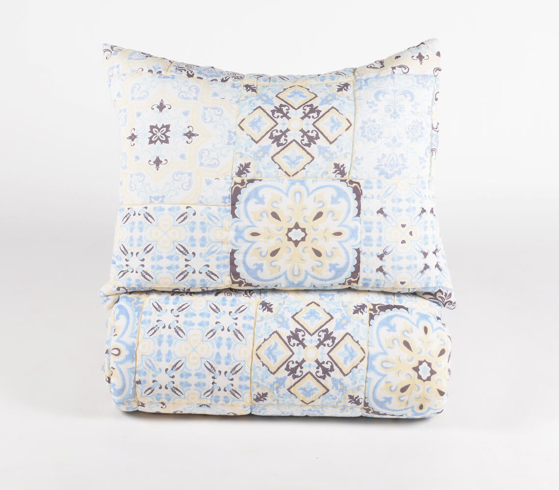 Screen Printed Quilt & Sham set