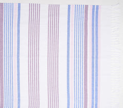 Yarn-dyed Blue Plum Hammam Towel