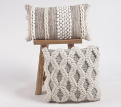 Handwoven Cotton Cushion Cover Q5