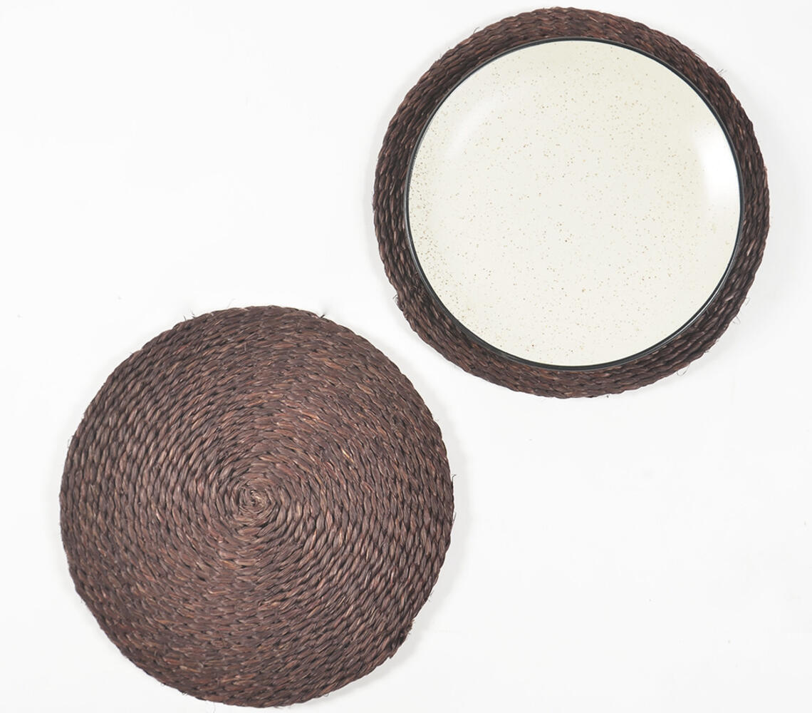 Hand Braided Sabai Grass Placemats (set of 4)