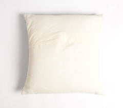 Kantha Embroidered & Block Printed Cushion cover