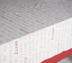 Christmas Printed Cotton Tablecloth