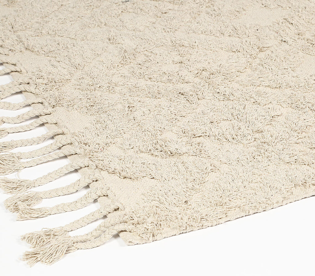 Handwoven Shaggy Textured & Tasseled Rug – Houzz-of-Maya