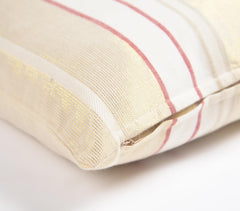 Pastel Striped Cotton Cushion Cover