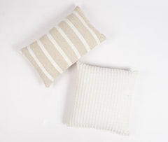 Woven Dobby Cotton Cushion cover