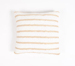 Woven Jute & Cotton Cushion cover