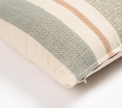 Hand Stitched Lace Cotton Cushion cover