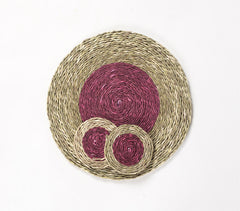 Handwoven Sabai Grass Placemats & Coasters (set of 4 each)