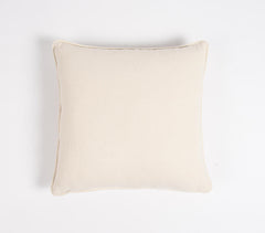 Hand Embroidered Cotton Cushion cover Qa1