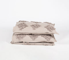 Diamond Embellished Cotton Duvet & Pillocover set