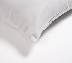 Solid Woven Cotton Cushion cover