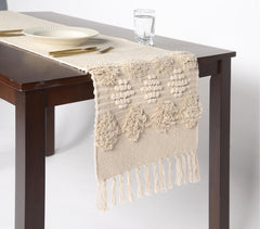 Handwoven Cotton Table runner e