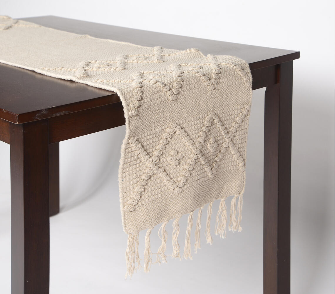 Handwoven Cotton Table runner