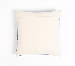 Woven & Embroidered Cotton Blend Cushion cover