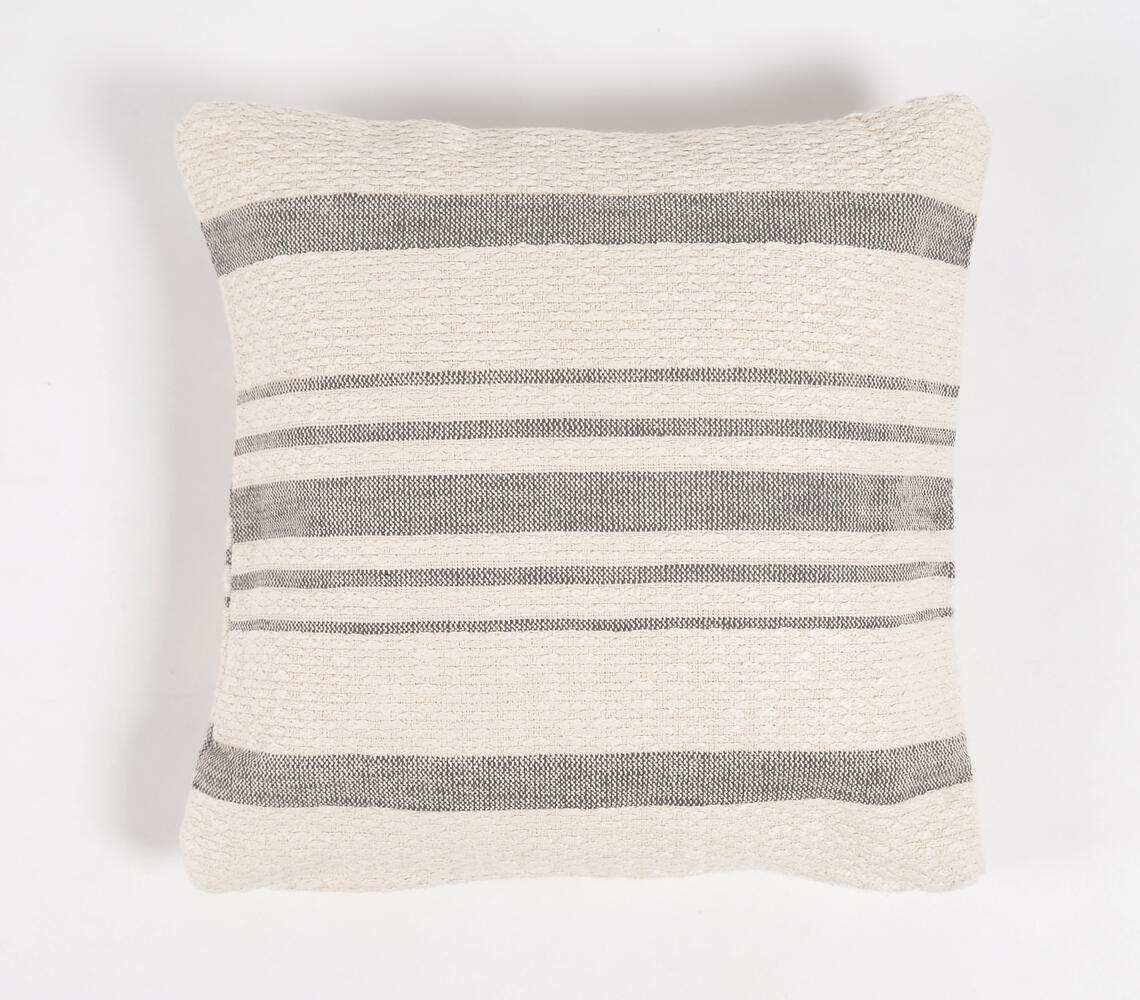 Handwoven Striped Cushion cover