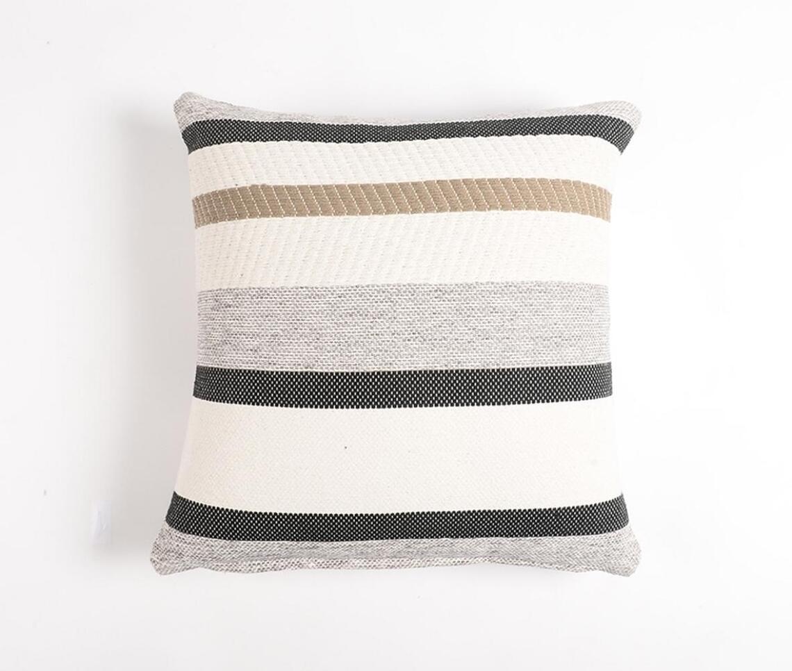 Handwoven Striped Cushion cover
